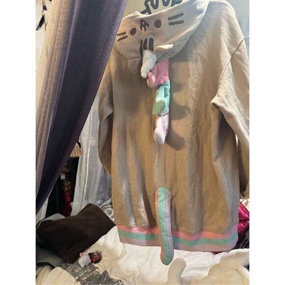 VS Pink Vintage Tie Dye Pullover Hoodie - Picture 8 of 9